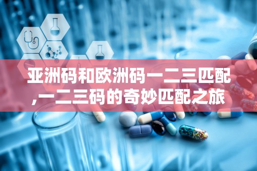 亚洲码和欧洲码一二三匹配,一二三码的奇妙匹配之旅