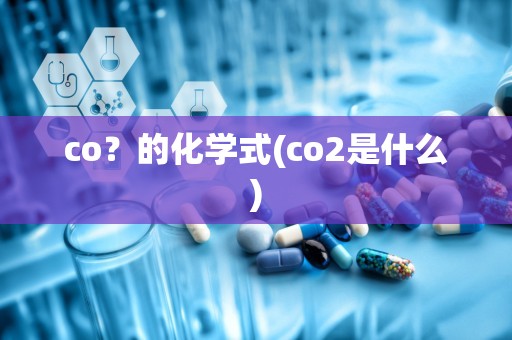 co？的化学式(co2是什么)