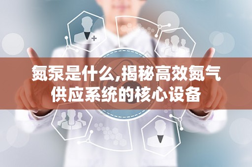 氮泵是什么,揭秘高效氮气供应系统的核心设备