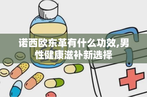 诺西欧东革有什么功效,男性健康滋补新选择
