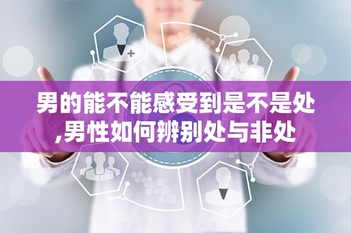 男的能不能感受到是不是处,男性如何辨别处与非处