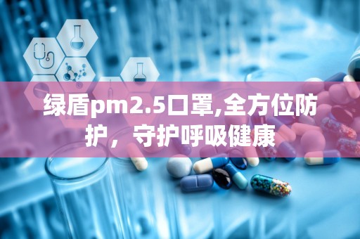绿盾pm2.5口罩,全方位防护，守护呼吸健康