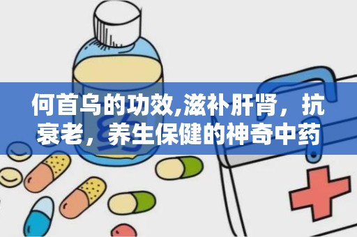 何首乌的功效,滋补肝肾，抗衰老，养生保健的神奇中药
