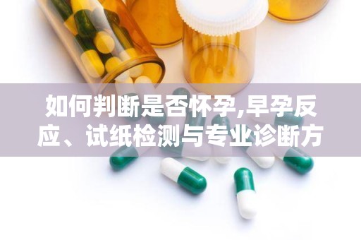 如何判断是否怀孕,早孕反应、试纸检测与专业诊断方法解析”