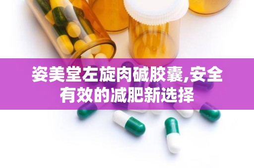 姿美堂左旋肉碱胶囊,安全有效的减肥新选择