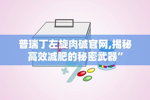 普瑞丁左旋肉碱官网,揭秘高效减肥的秘密武器”