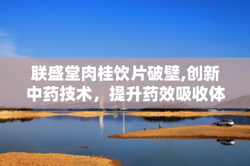 联盛堂肉桂饮片破壁,创新中药技术，提升药效吸收体验