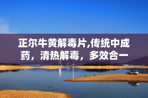 正尔牛黄解毒片,传统中成药，清热解毒，多效合一