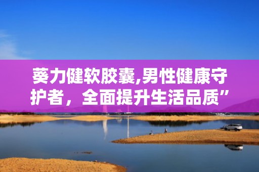 葵力健软胶囊,男性健康守护者，全面提升生活品质”