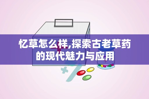 忆草怎么样,探索古老草药的现代魅力与应用