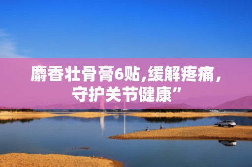 麝香壮骨膏6贴,缓解疼痛，守护关节健康”