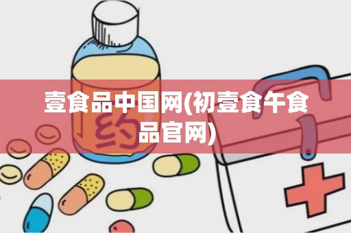 壹食品中国网(初壹食午食品官网)