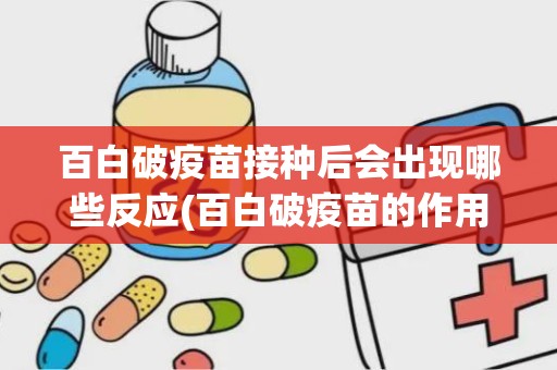 百白破疫苗接种后会出现哪些反应(百白破疫苗的作用)