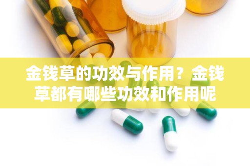 金钱草的功效与作用？金钱草都有哪些功效和作用呢