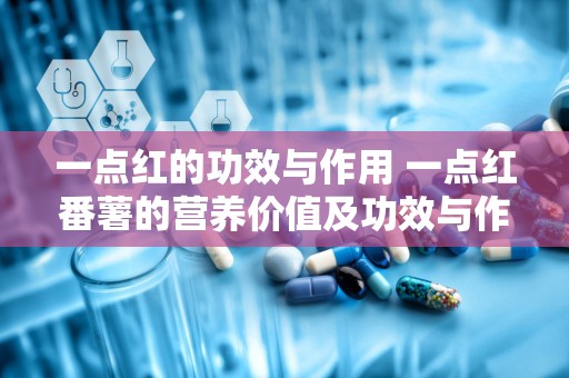 一点红的功效与作用 一点红番薯的营养价值及功效与作用