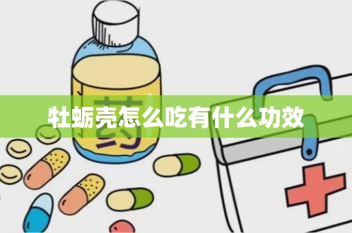 牡蛎壳怎么吃有什么功效