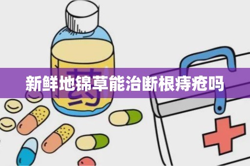 新鲜地锦草能治断根痔疮吗