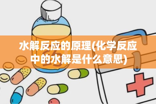 水解反应的原理(化学反应中的水解是什么意思)